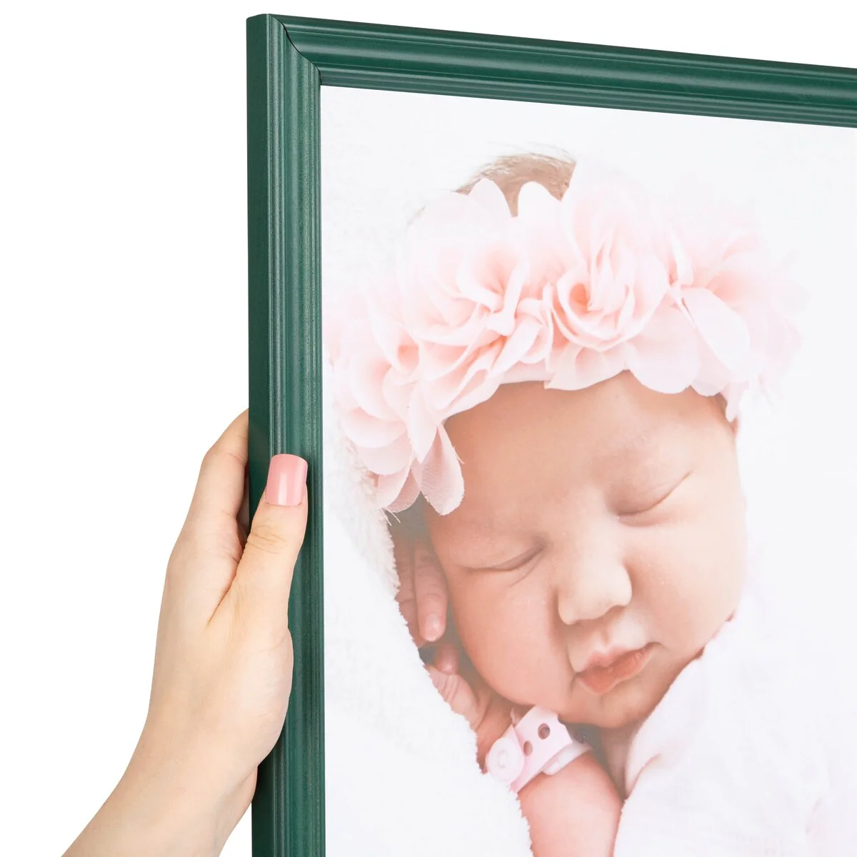 ArtToFrames Classic Waves 8x10 Inch Picture Frame, 1.00 Inch Wood Poster Frame Available in Multiple Colors (60823-8x10)