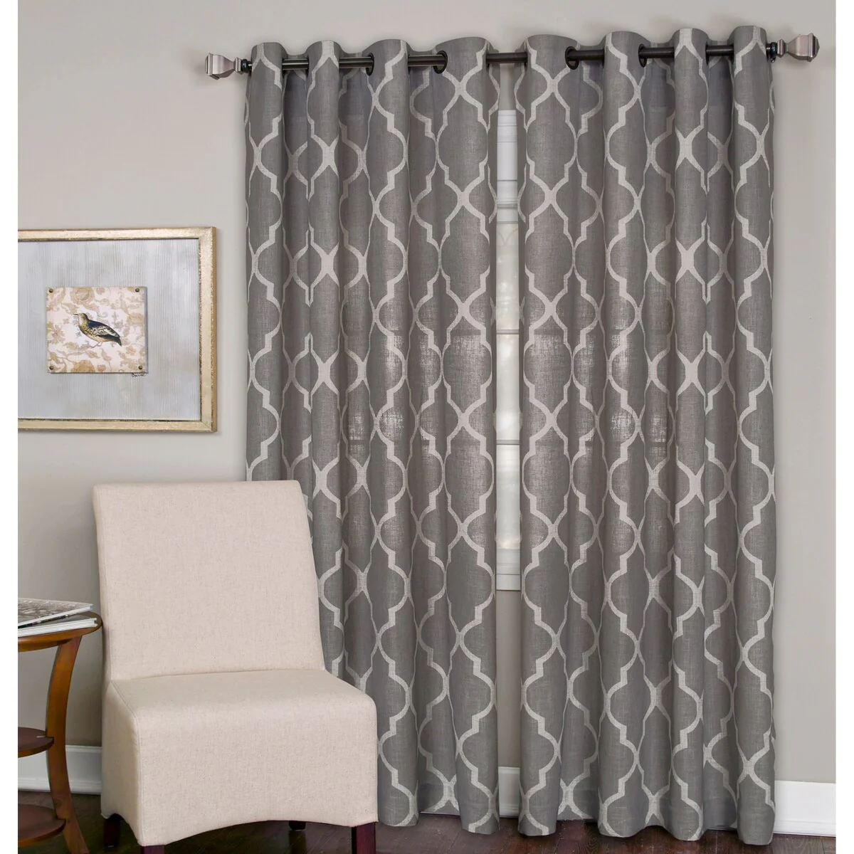 Elrene Medalia Grommet Top Curtain Panel