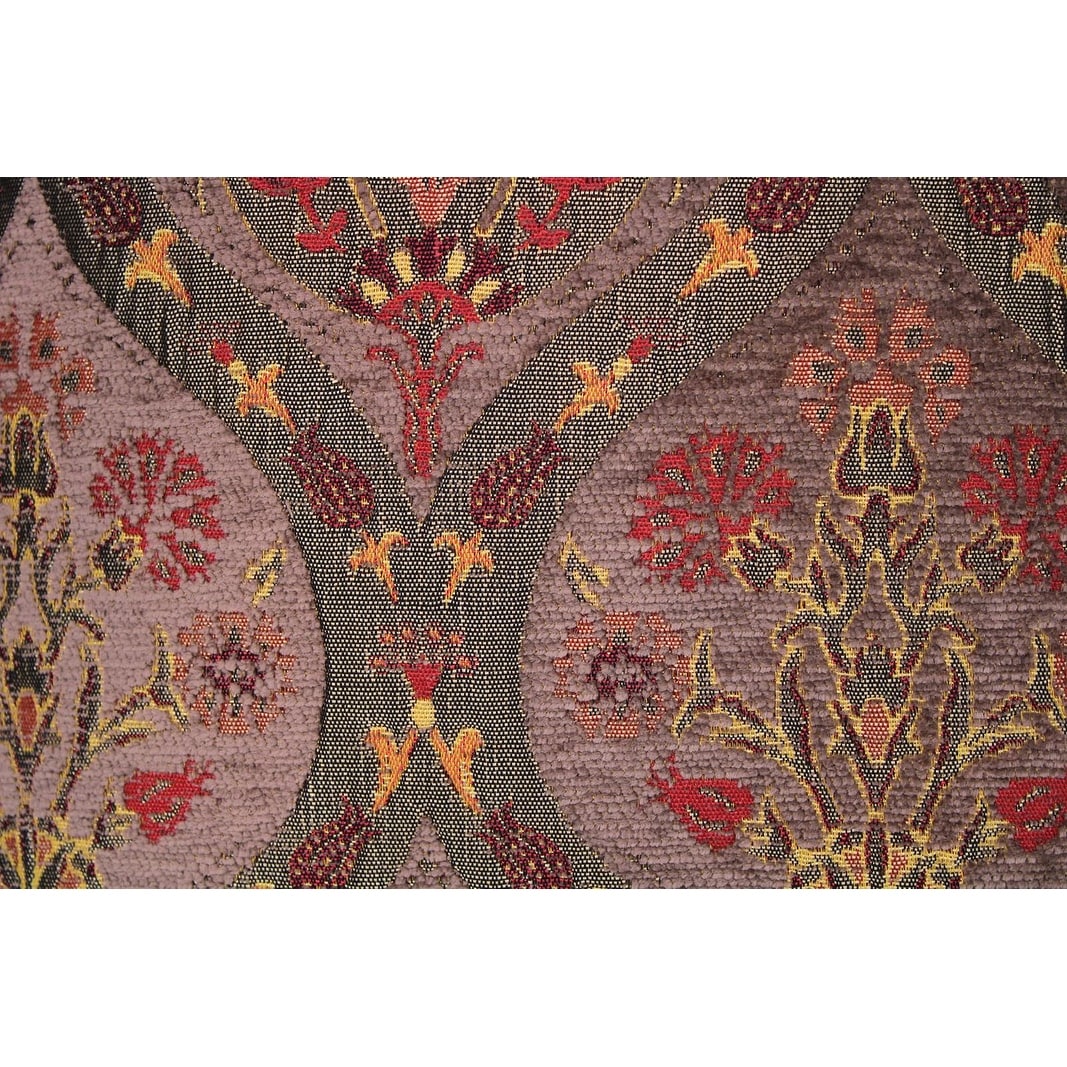 Boho Chic Peony Turkish Throw Pillow