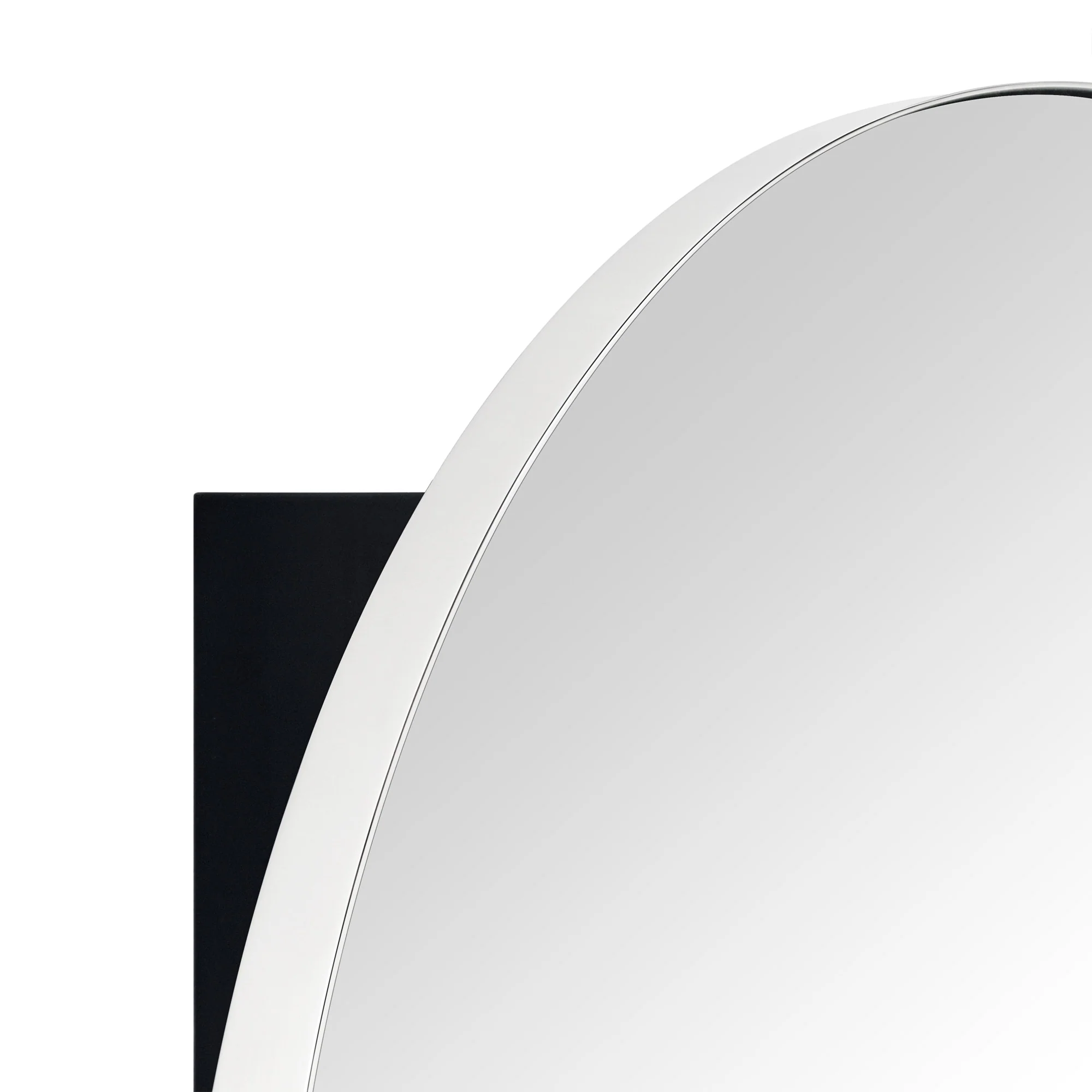 TEHOME Myriel Surface Mount Framed Round Medicine Cabinet with Mirror