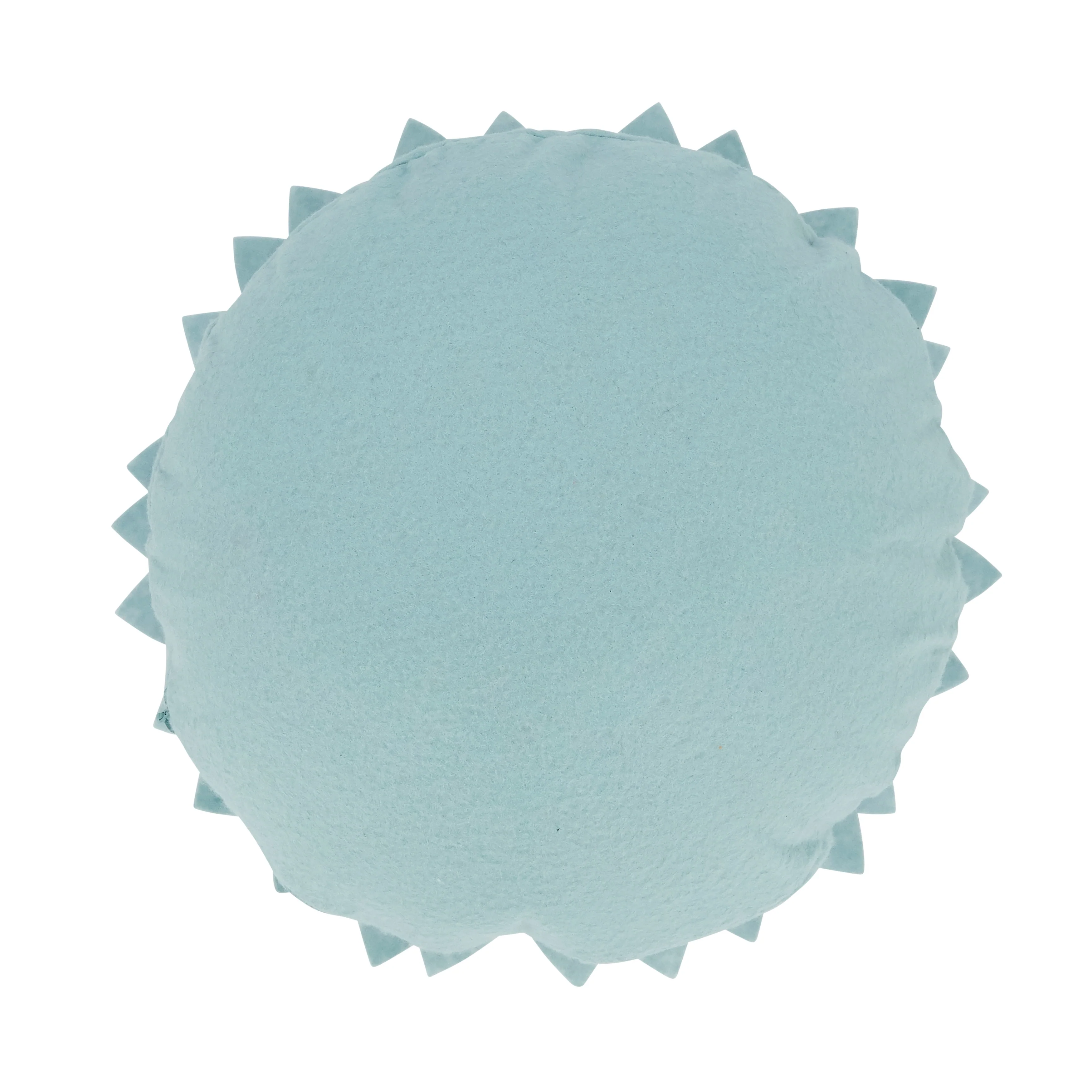 Felt Flower Design Poly-Filled Throw Pillow