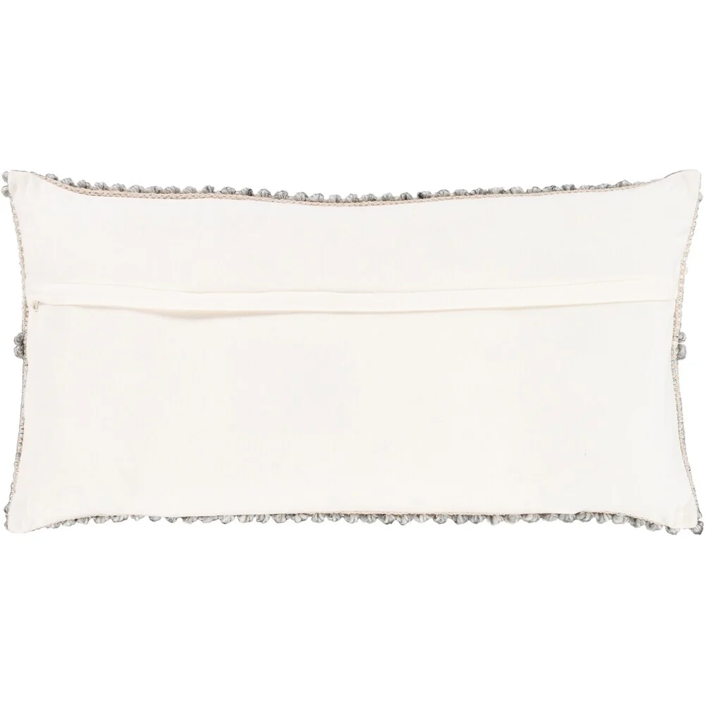 Livabliss Audra Bohemian Textured 32x14-inch Lumbar Throw Pillow Cover