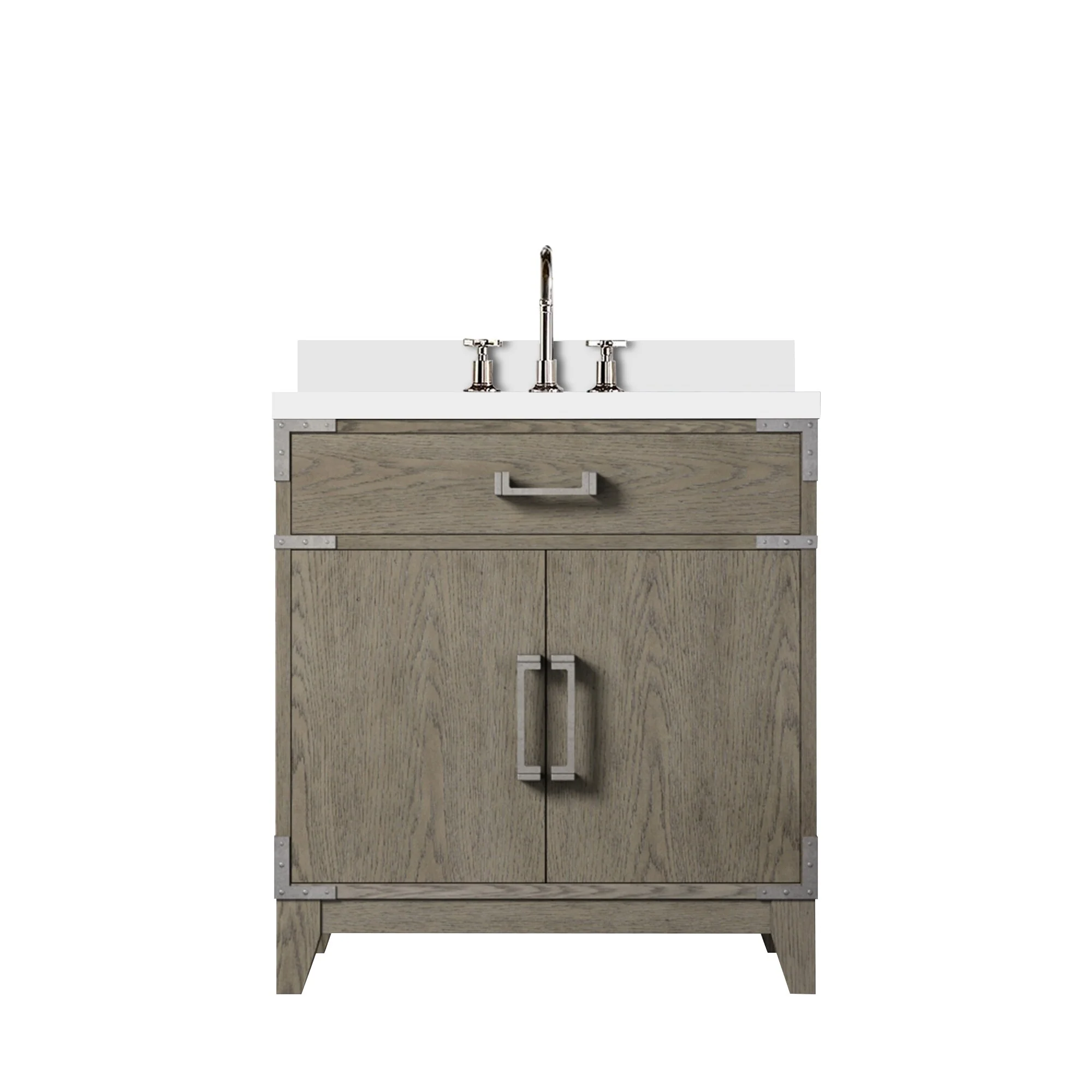 Laurel Bath Vanity Quartz Top, Sink and Faucet