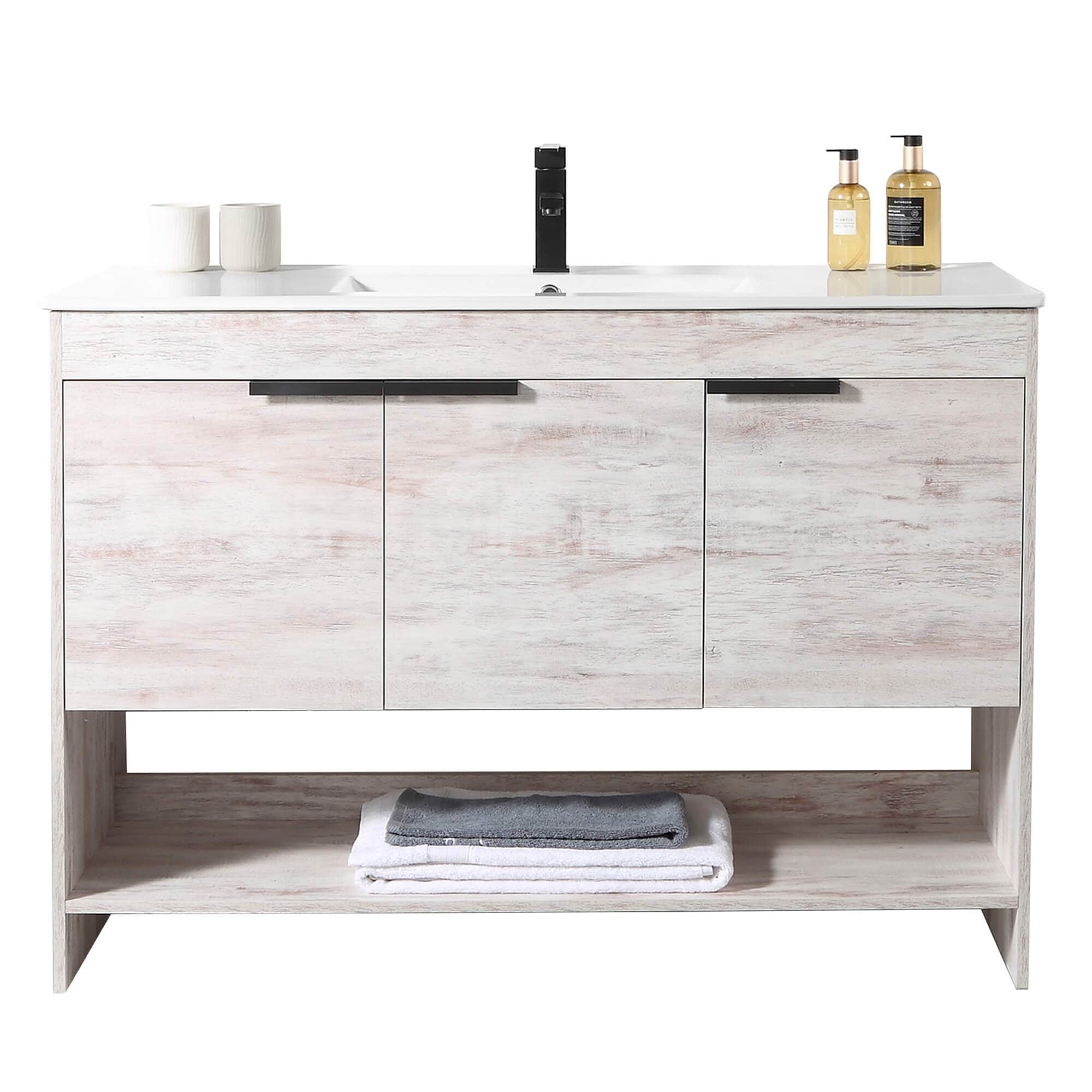 Fine Fixtures Phoenix Bathroom Vanity with Sink - Full Assembly Required