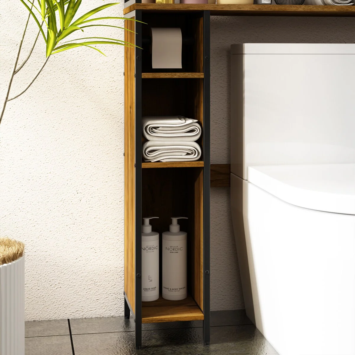 Over The Toilet Rack Tier Bathroom Shelf Over Toilet Storage Organizer