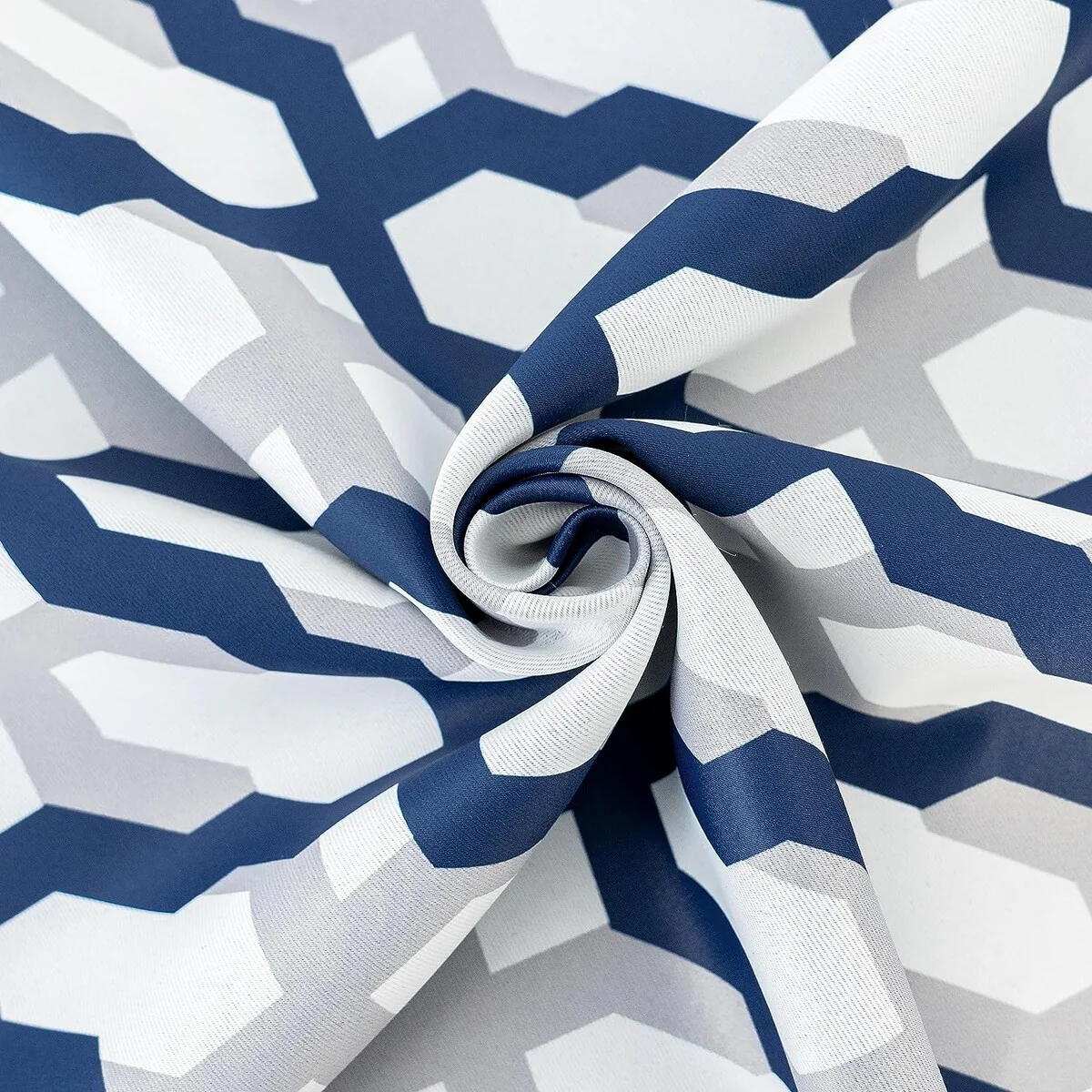 DriftAway Mason/Geo Thermal Insulated Blackout Grommet Window Curtain Panel