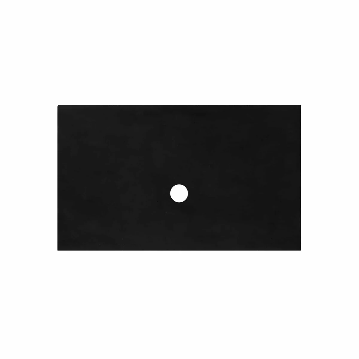 NativeStone Concrete Vanity Top - Vessel Sink Cutout with No Faucet Hole (Top Only)