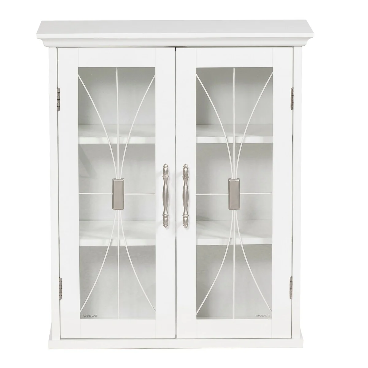 Teamson Home Delaney Removable Two-Door Wall Cabinet