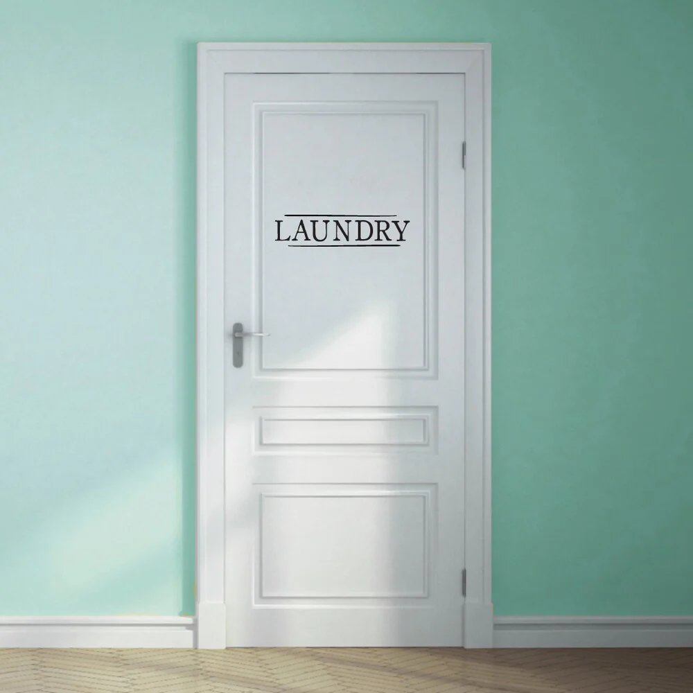Laundry' 36 x 8.5-inch Wall Decal