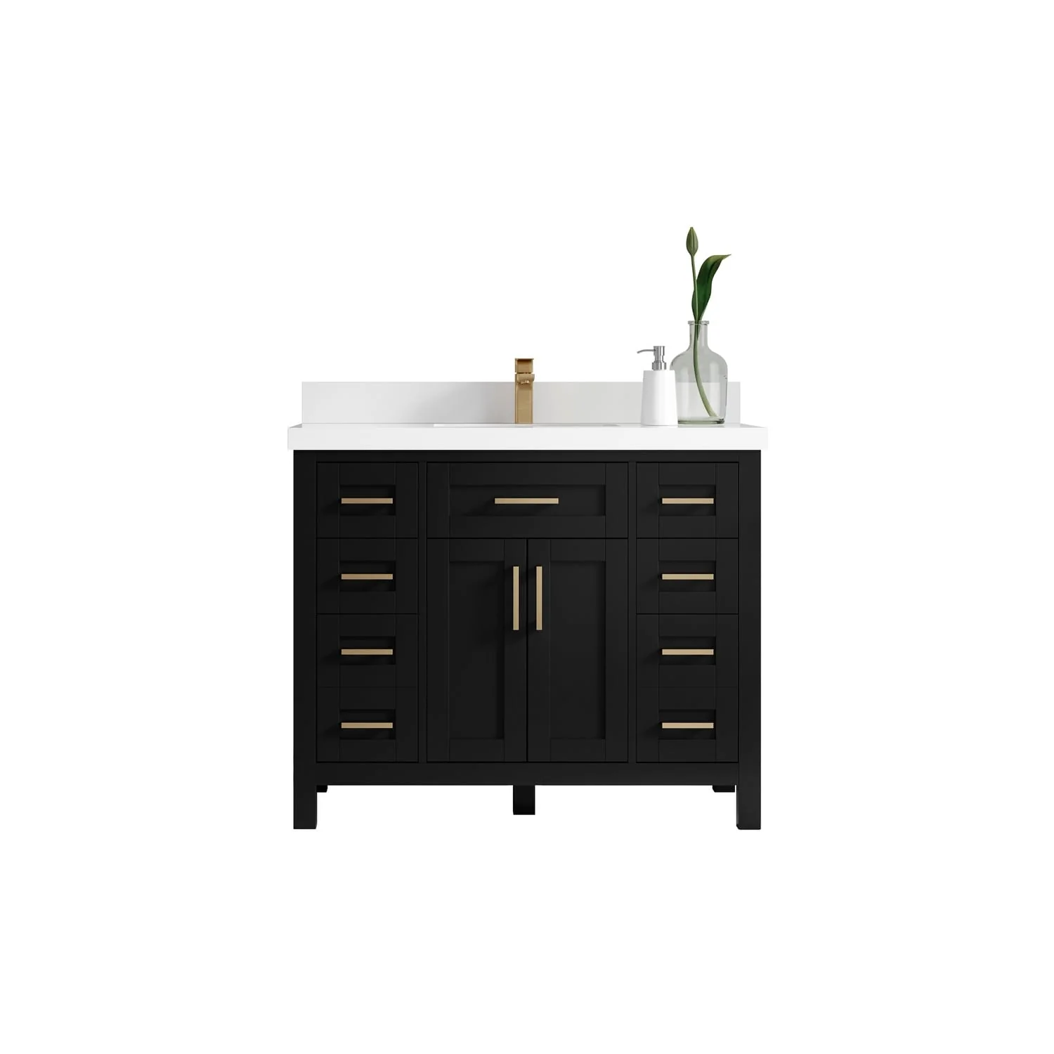 Willow Collections 42 in. W x 22 in. D Cambridge Single Sink Bathroom Vanity with Countertop