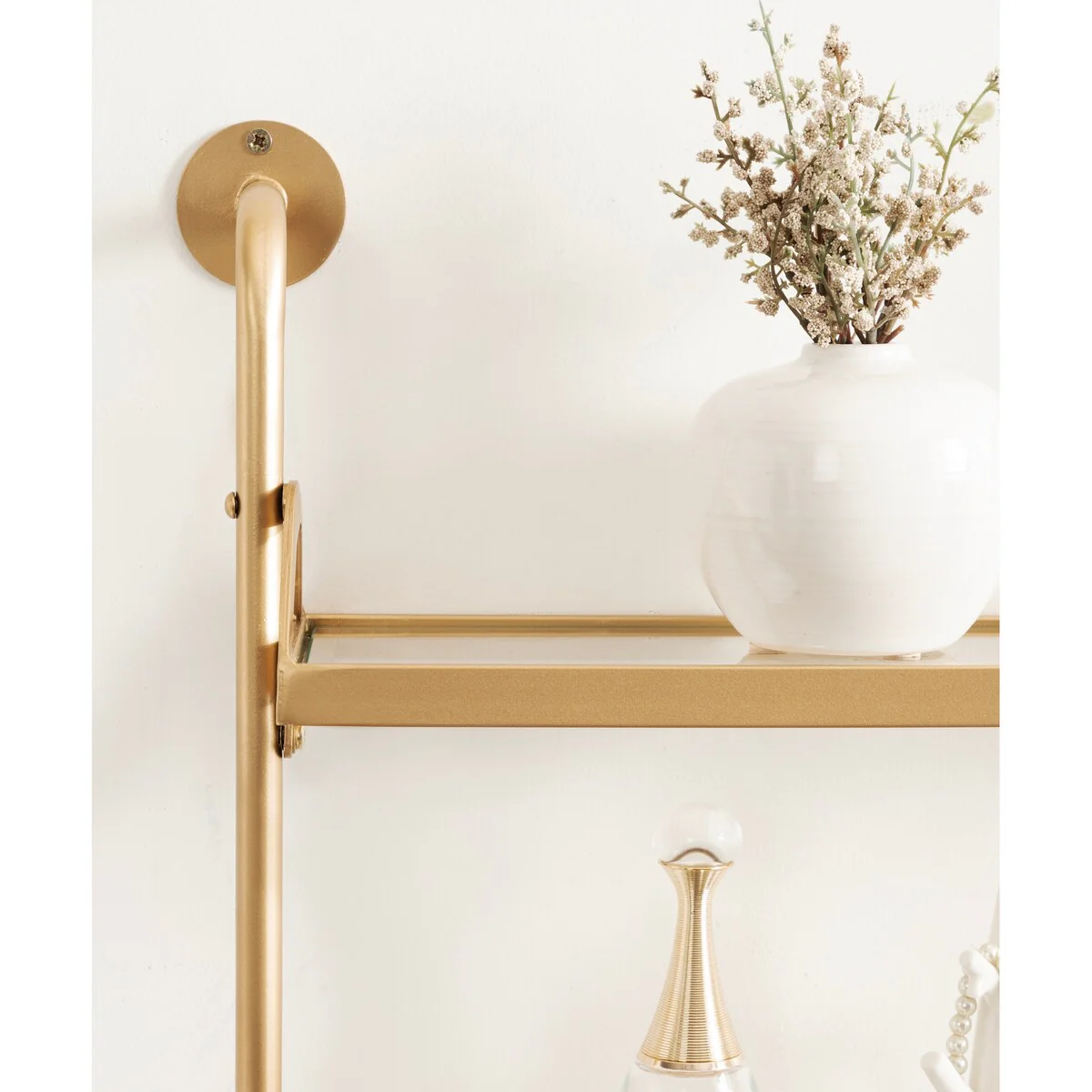 Kate and Laurel Marit Three-Tier Wall Shelf