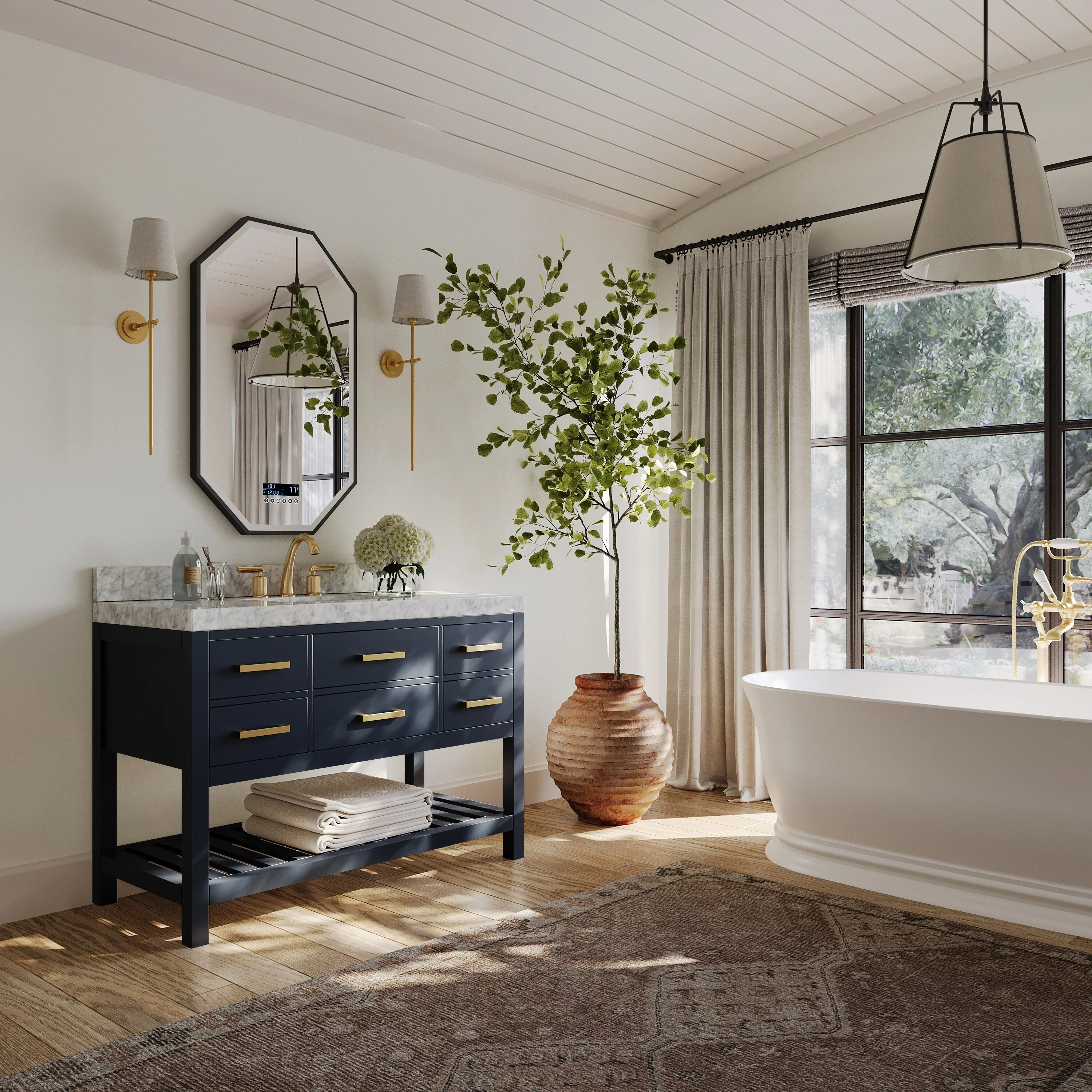 Ancerre Designs Elizabeth Bathroom Vanity Set