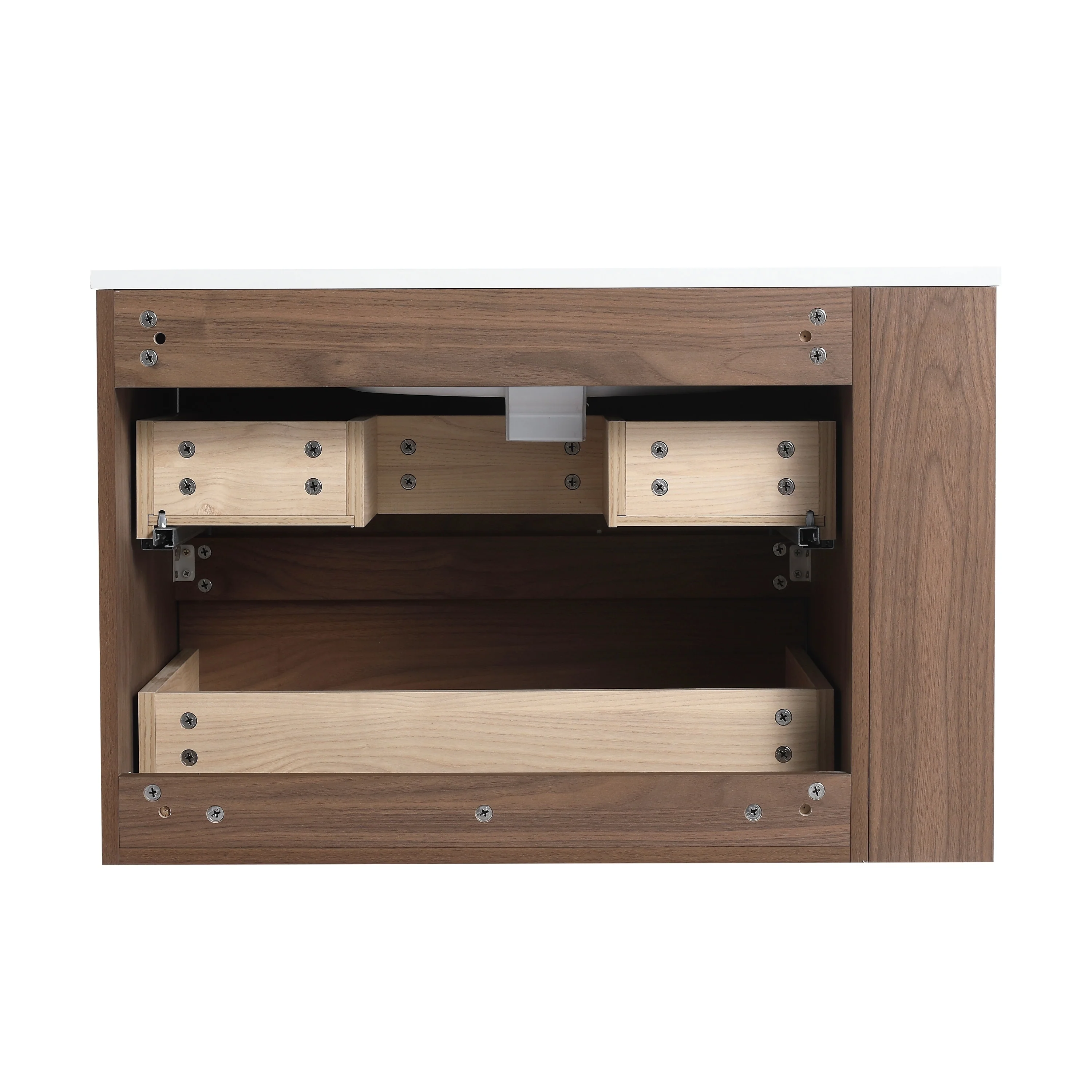 Beingnext 30''/36'' Single Sink Floating Bathroom Vanity with Soft Close Drawer and Adjustable Shelf