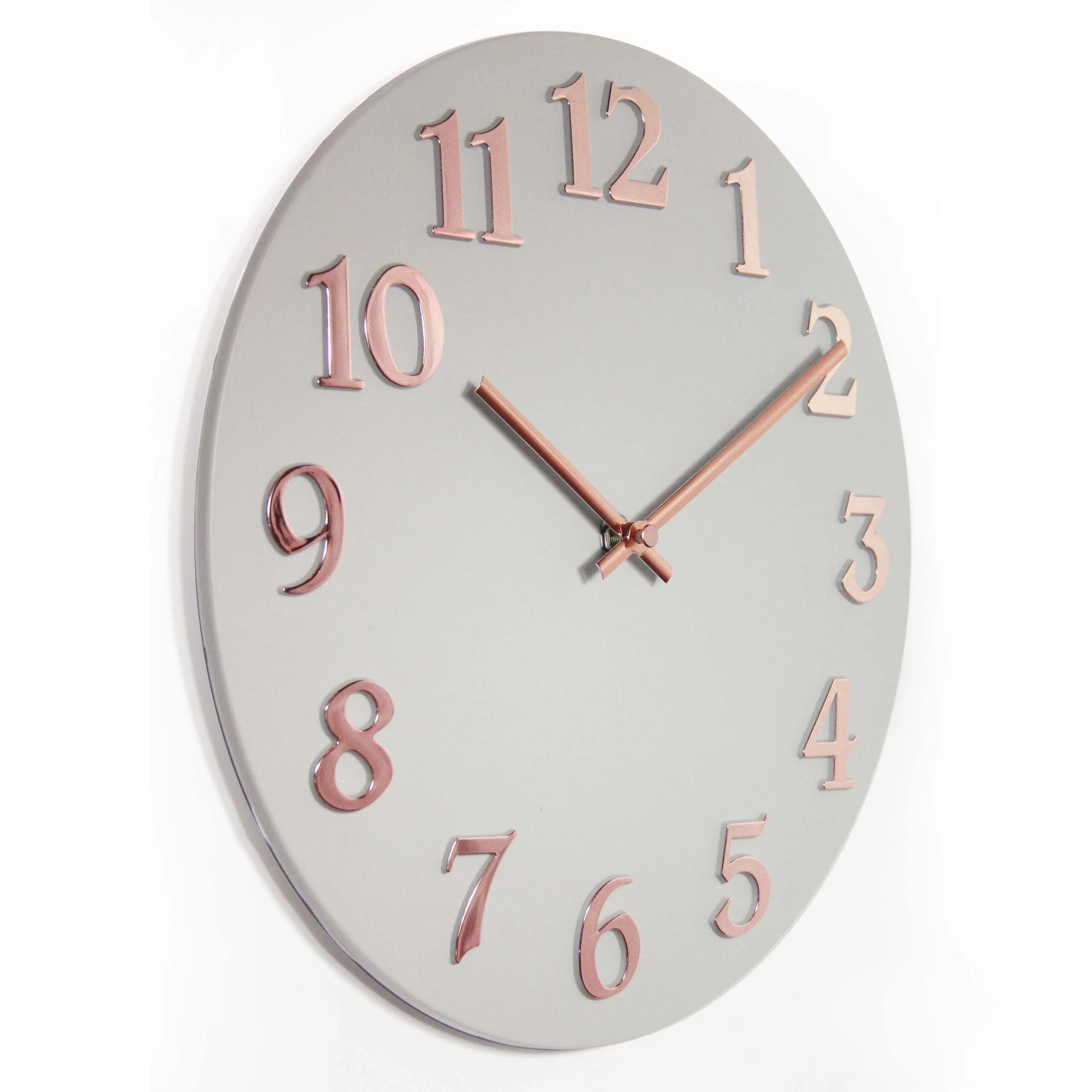 Infinity Instruments Vogue 12-inch Round Wall Clock - 12 x 1.25 x 12