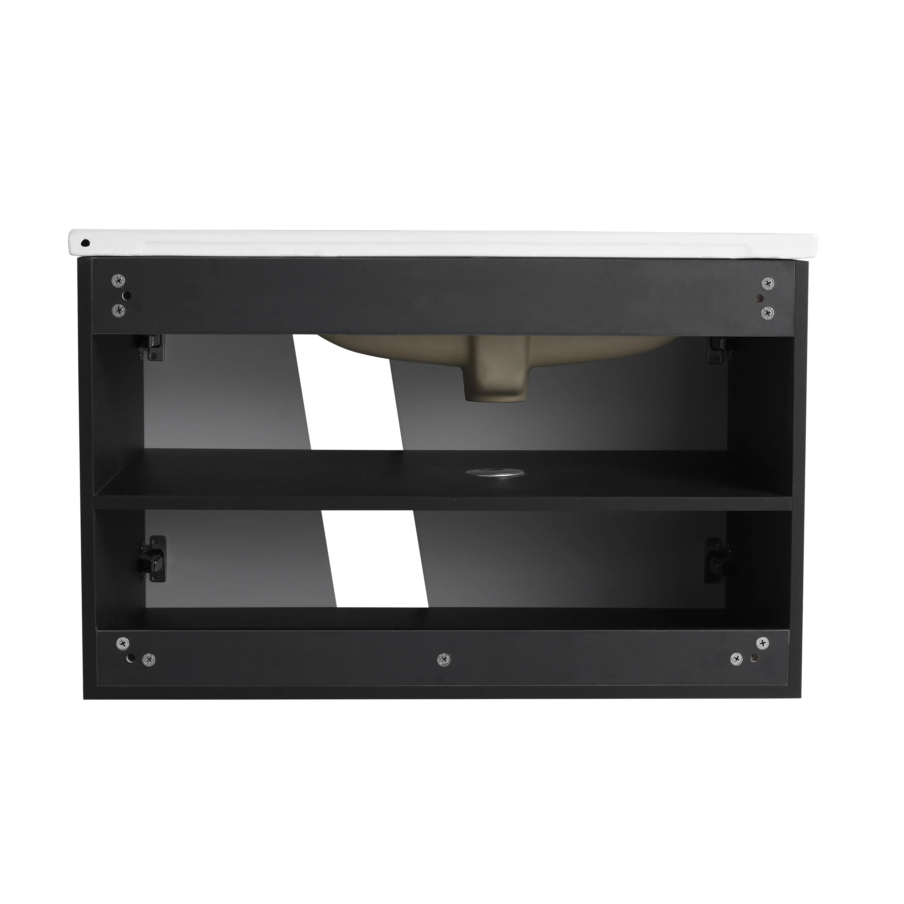 BNK 28/ 32/36/40 Inch Single Sink Bathroom Vanity with Soft Close Door, Modern Floating Vanity