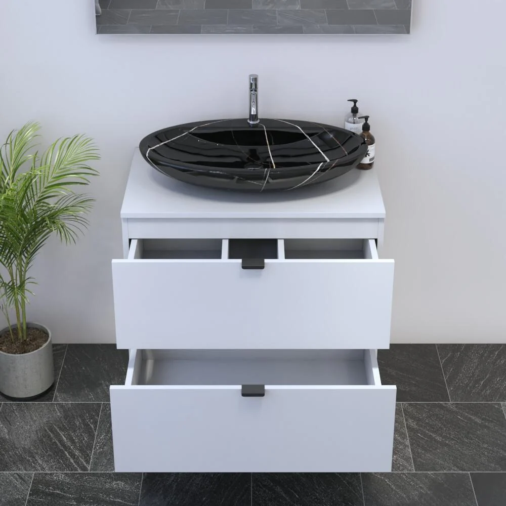 Ines 2S 80 Floating Bathroom Vanity (32