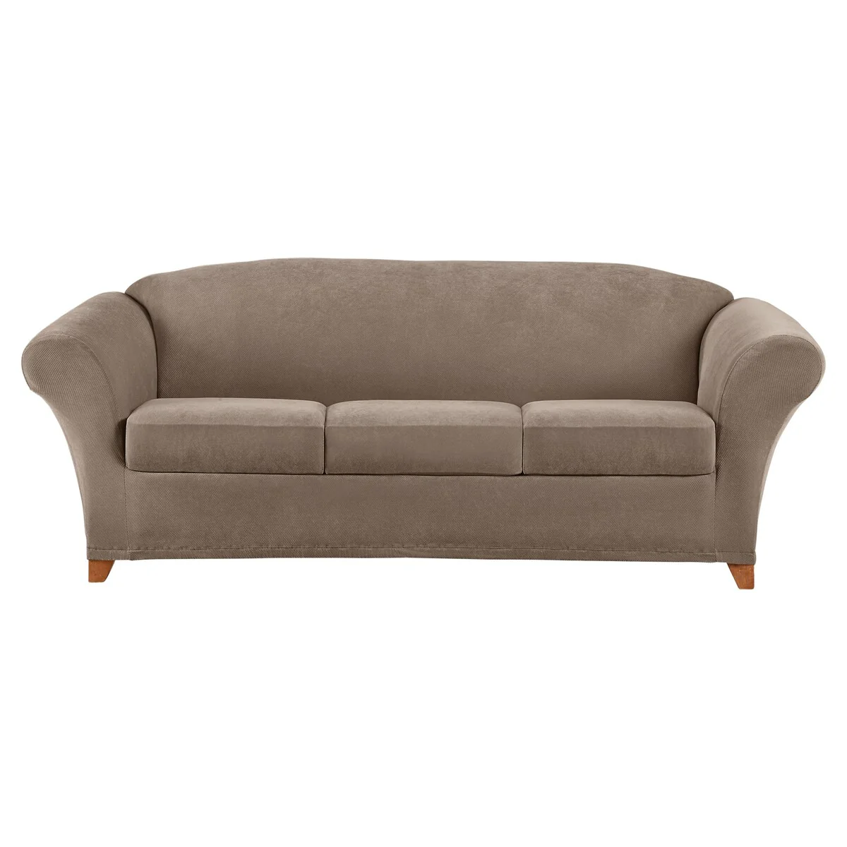 SureFit Stretch Pique 4 Piece Sofa Slipcover