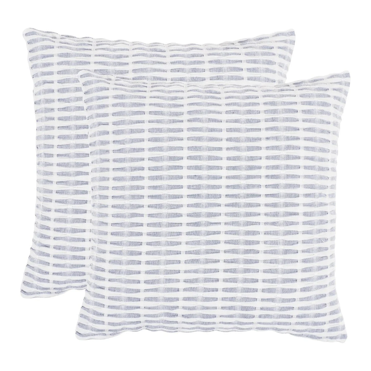 KAF Home Set of 2 Square Pleated Please Pillow Cover