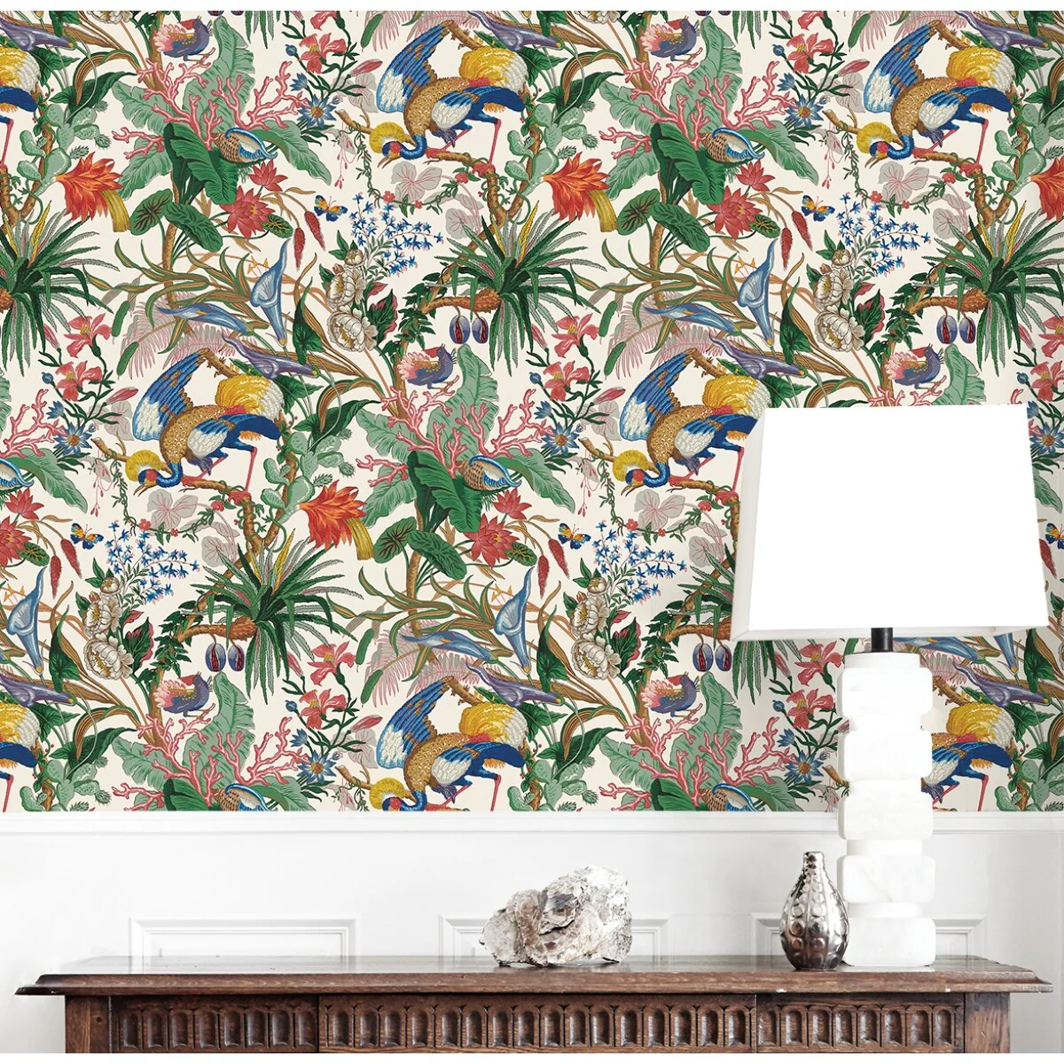 NextWall Tropical Canopy Peel and Stick Wallpaper