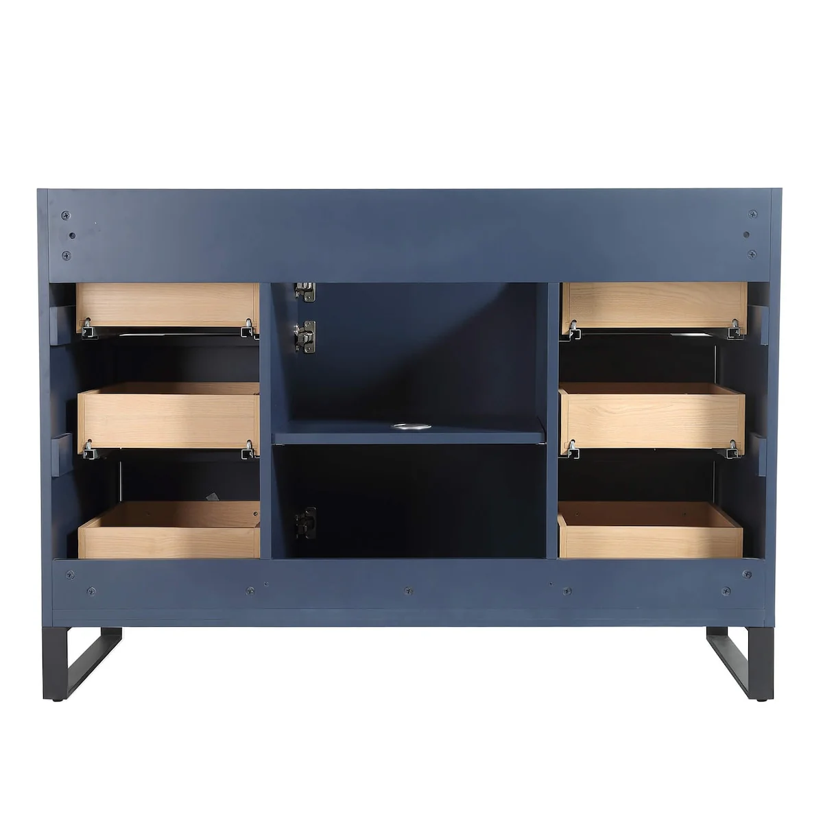 Fine Fixtures Opulence Collection Bathroom Vanity with White Ceramic Sink