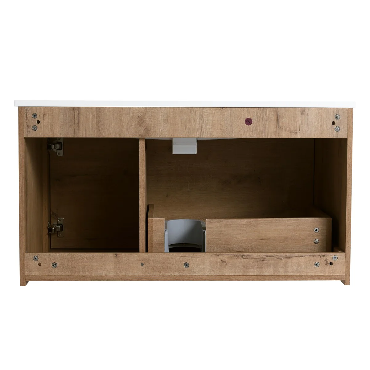 Bathroom Vanity With Sink In 36 Inch, Floating Bathroom Vanity With Soft Close Door