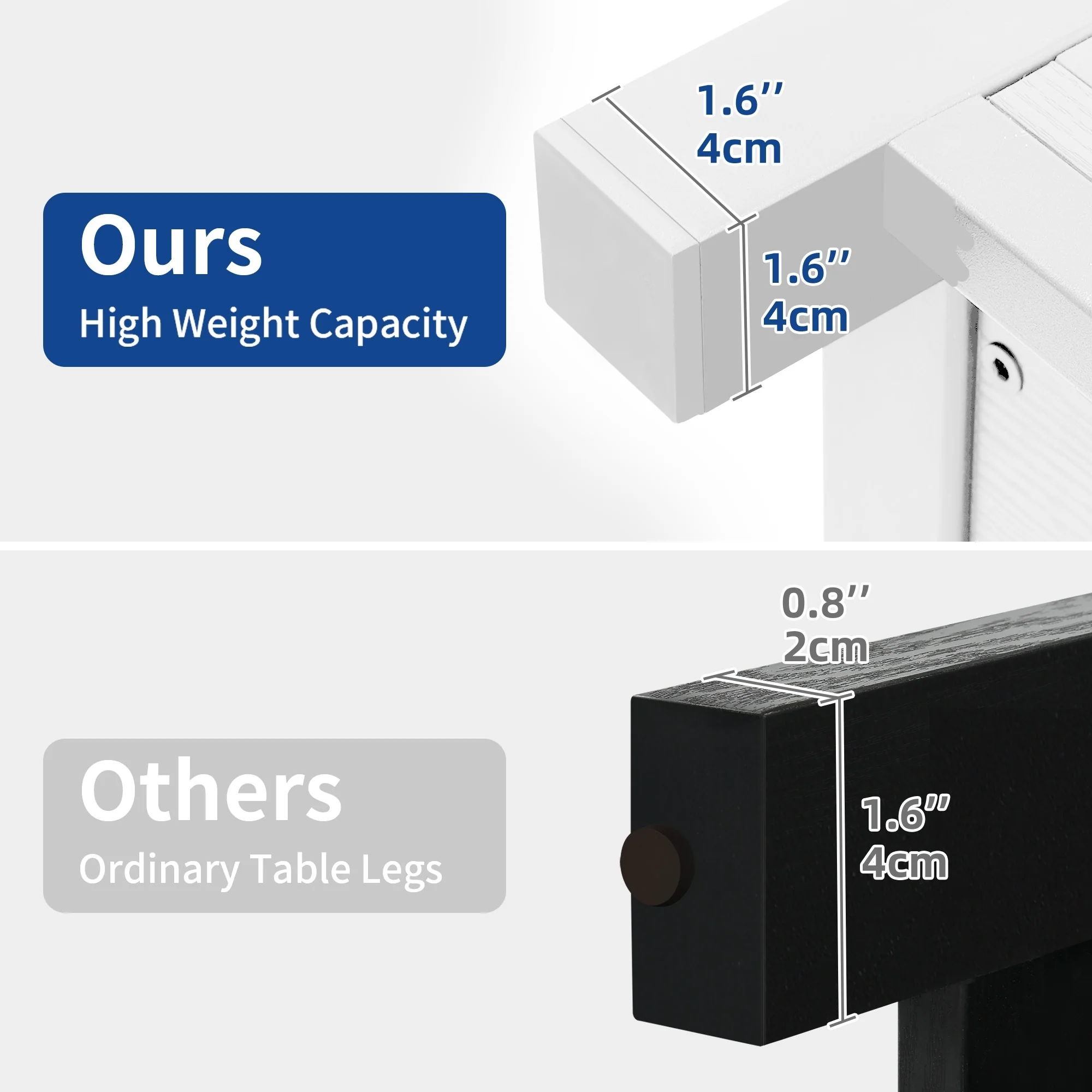 Moasis 75-120 Gallon Aquarium Stand with Power Outlet & LED Light,Heavy Duty Metal Fish Tank Stand
