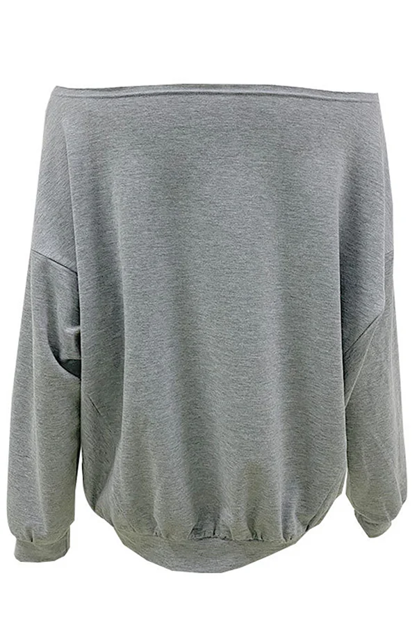 Casual Elegant Solid Patchwork Fold Off the Shoulder Hoodies - Deanwangkt