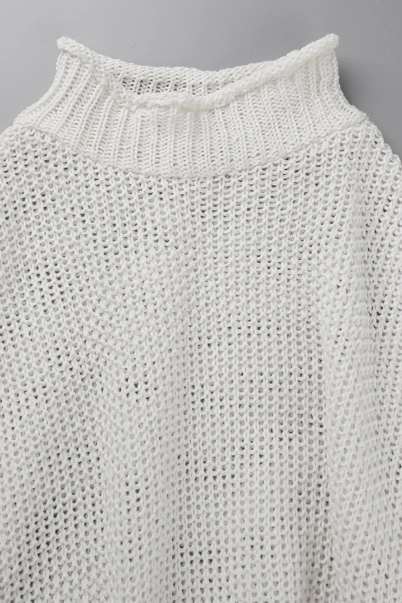 Fashion Casual Solid Patchwork Turtleneck Sweaters(14 Colors) - Deanwangkt