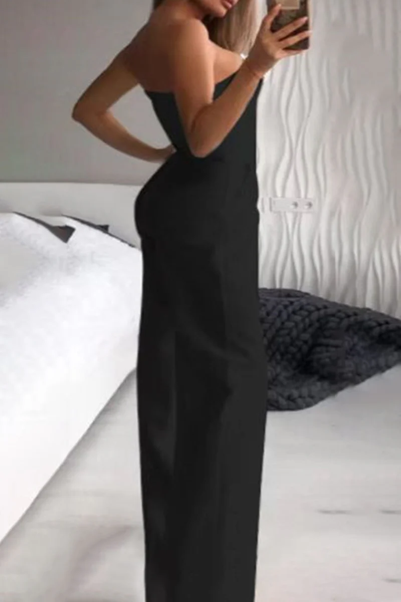 Casual Solid Color Regular Jumpsuits(3 Colors) - Deanwangkt