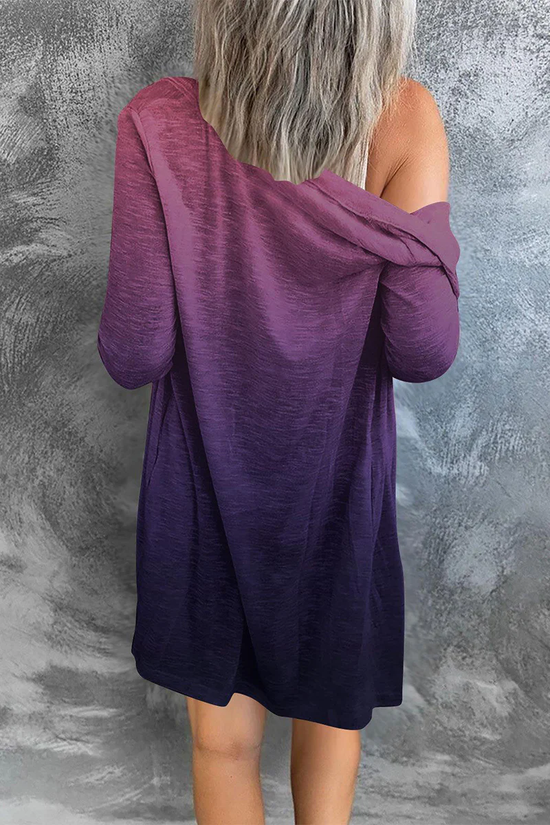 Street Print Patchwork Cardigan Collar Outerwear(8 Colors) - Deanwangkt