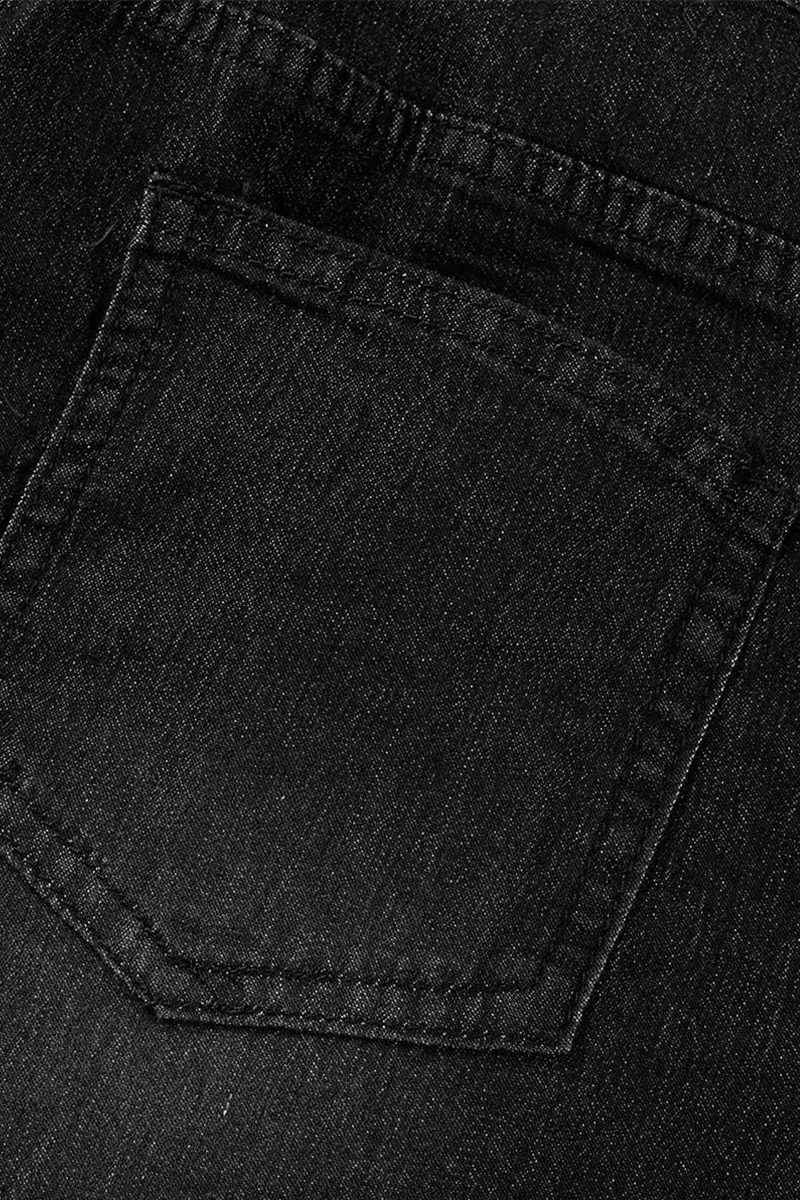 Casual Solid Patchwork Boot Cut Denim Jeans(3 Colors) - Deanwangkt