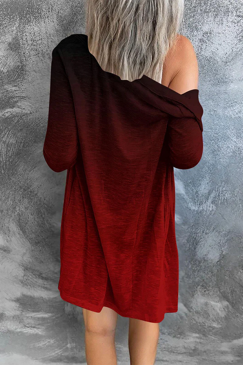 Street Print Patchwork Cardigan Collar Outerwear(8 Colors) - Deanwangkt