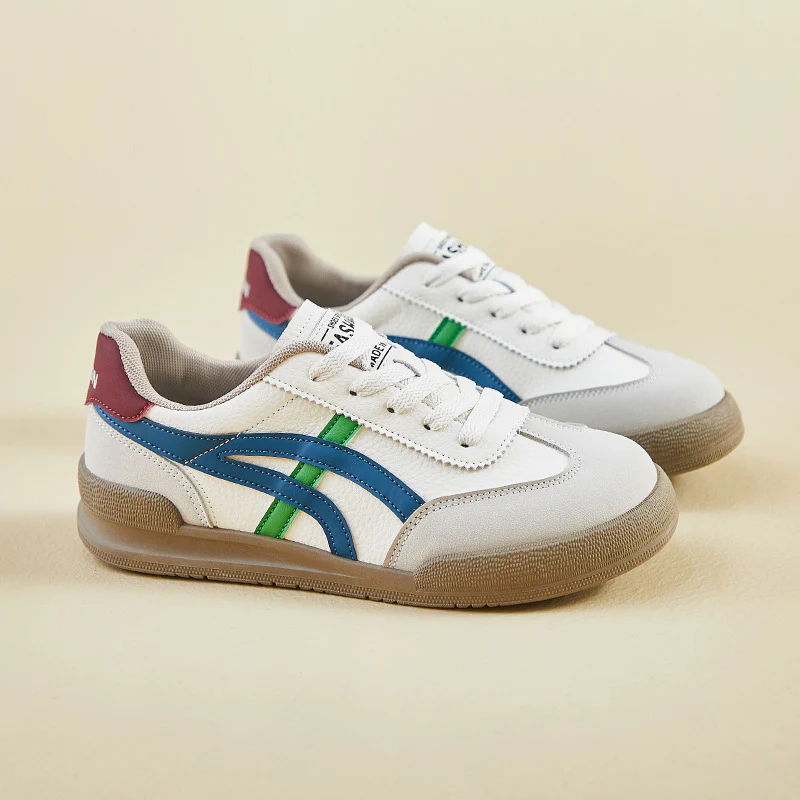 2025 spring white shoes new Korean version ins female students platform heightening sports board shoes casual street shot XFX61 - Deanwangkt