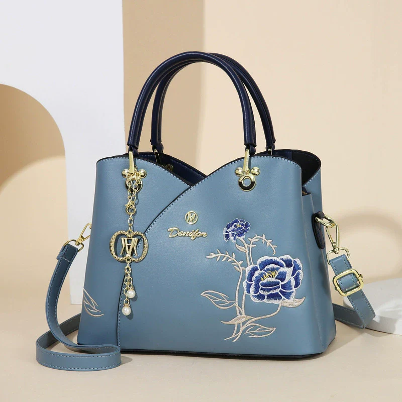 Large capacity tote bag  new fashion versatile women's bag atmospheric high-end single shoulder messenger bag women - Deanwangkt