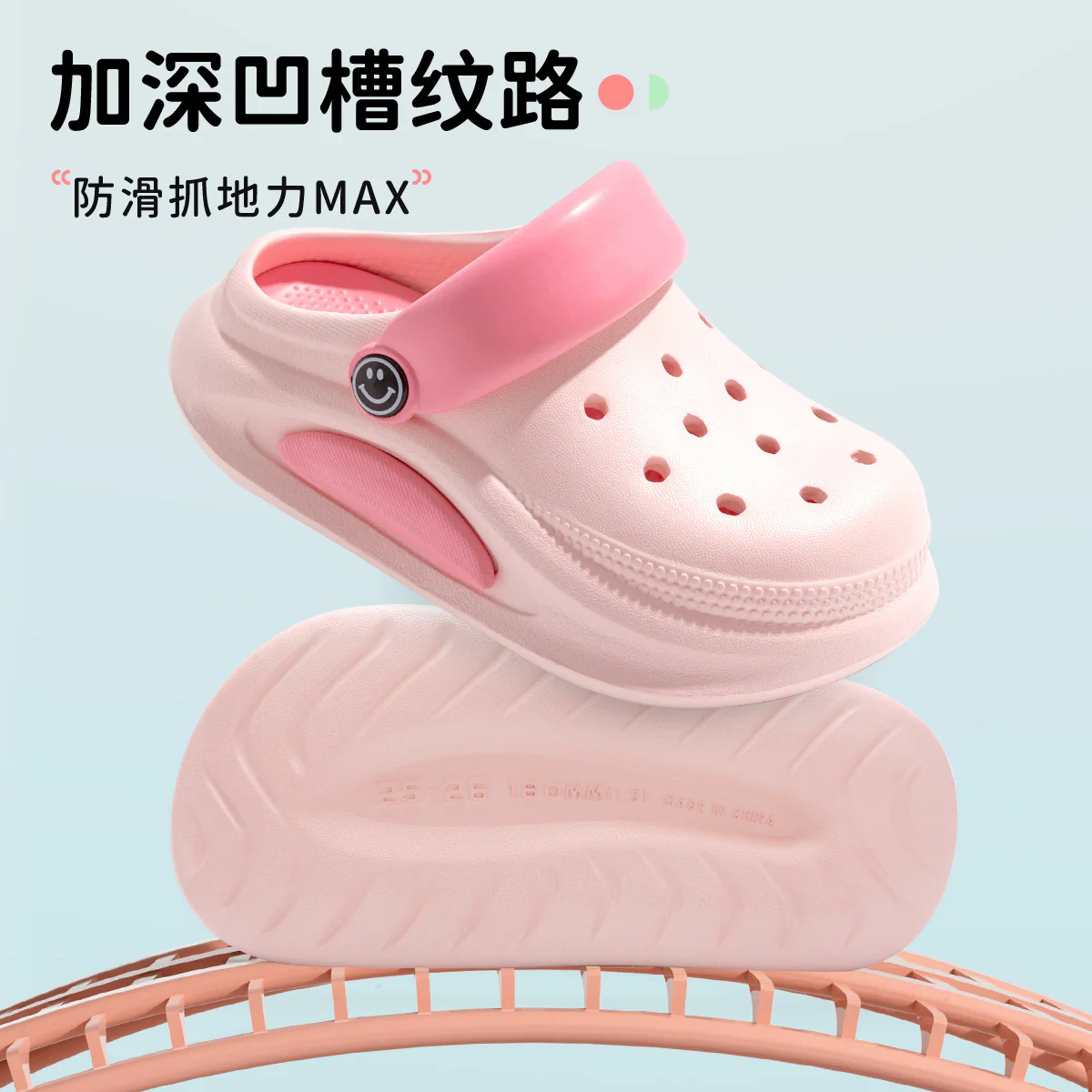 DEANWANGKT Children's Hole Shoes Older Children  New Summer Girls' Sandals Eva Non-Slip Baby Slippers Boys and Girls Outer Wear - Deanwangkt