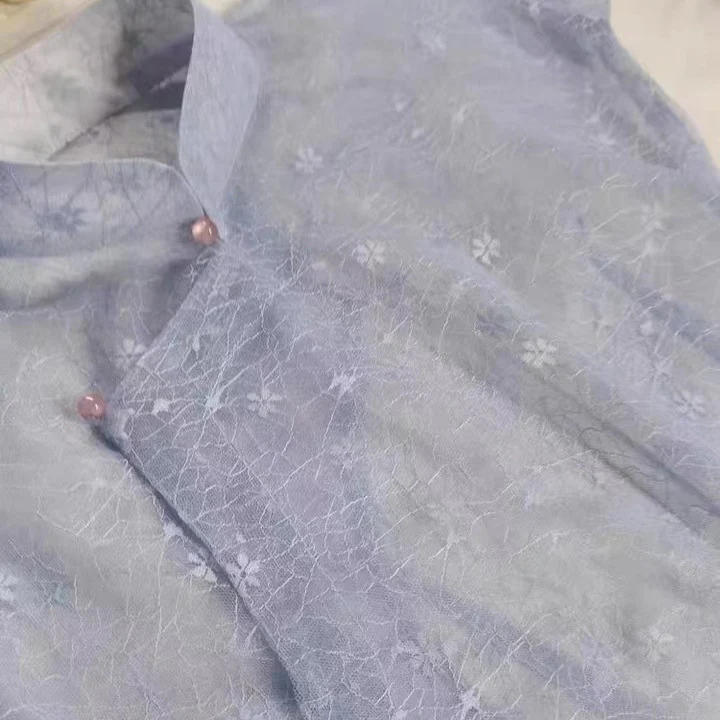 2025 Dress  Gentle Retro Lace Thin Modified Cheongsam Girl Young - Deanwangkt