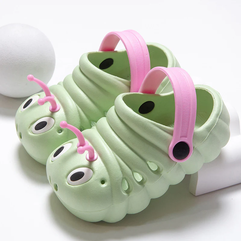 DEANWANGKT Third Generation Upgraded Caterpillar Summer Cute Unisex Shoes Hole Cartoon Children's Sandals Baby Shoes One Piece Dropshipping - Deanwangkt