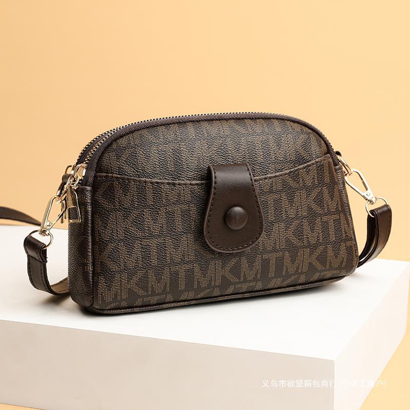 Soft Leather Clutch  New Cell Phone Bag Women's Long Wallet Casual Fashion Shoulder Messenger Bag Fashion - Deanwangkt