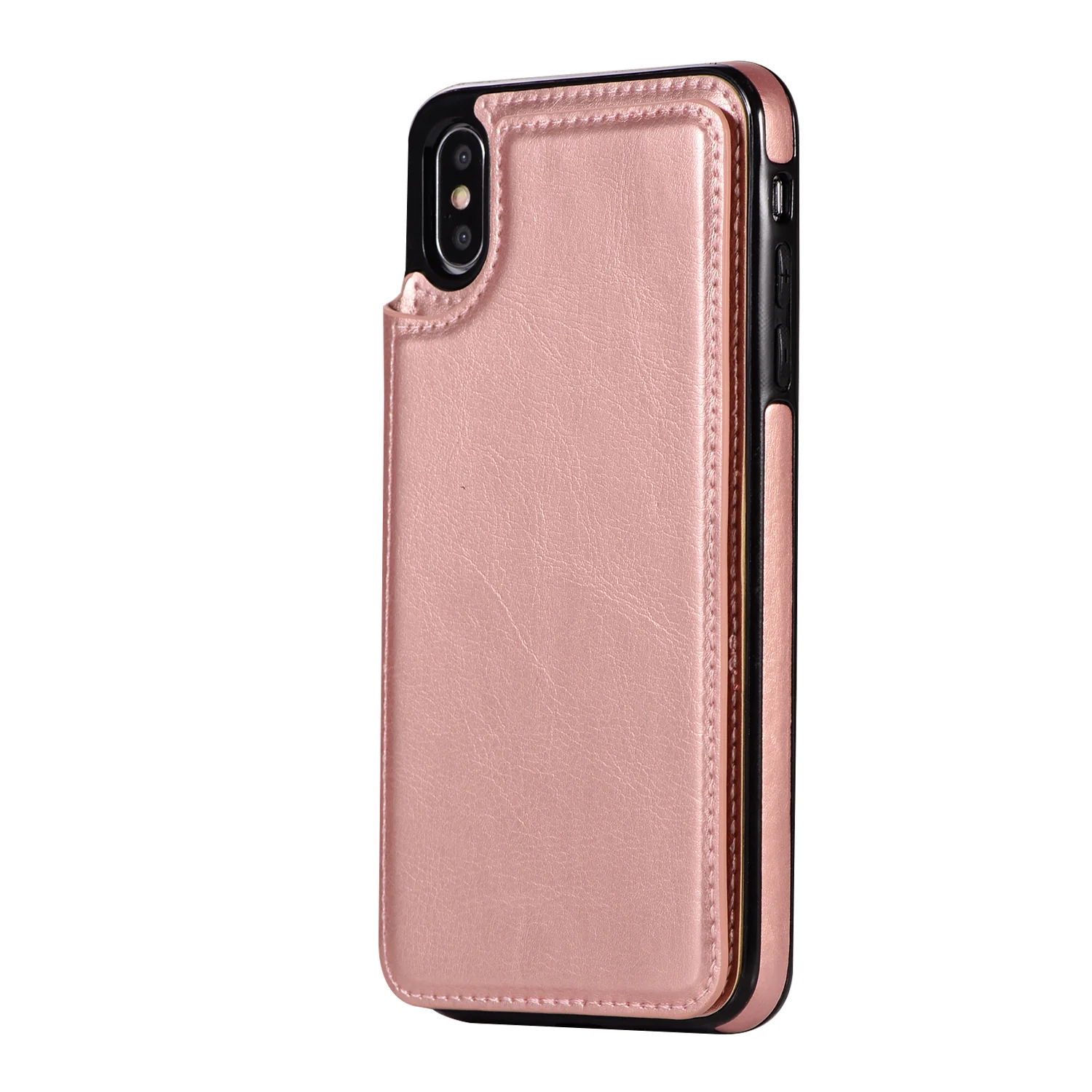 Premium PU Leather Wallet Phone Case with Card Slots and Magnetic Closure - Slim-Fit Design for iPhone 11, 12, 13, 14 Series & More - 4G/5G Compatible - Deanwangkt