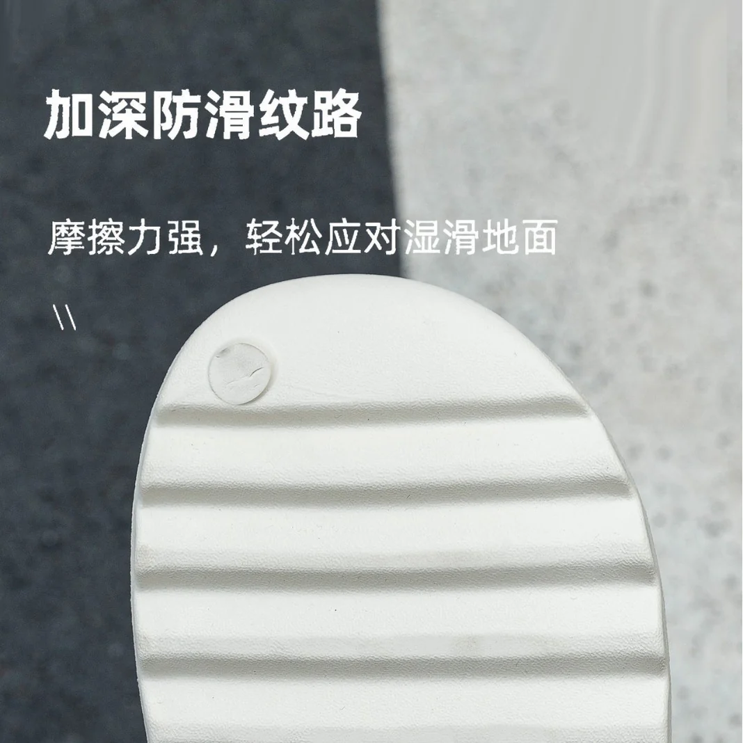 DEANWANGKT Children's Slippers Boys' Summer Medium and Big Children Boys' Fashion Brand Outdoor Wear Thick Bottom Wear-Resistant Indoor Home Non-Slip - Deanwangkt