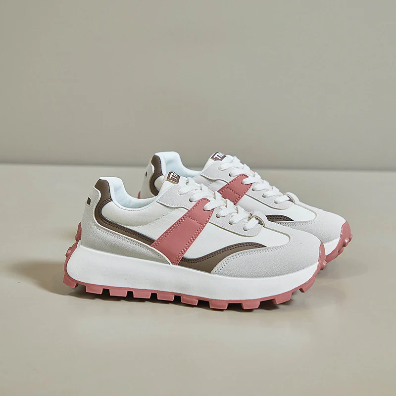 2025 spring Forrest Gump shoes new Korean version ins female student sports running casual shoes heightening shoes street shot G6830 - Deanwangkt
