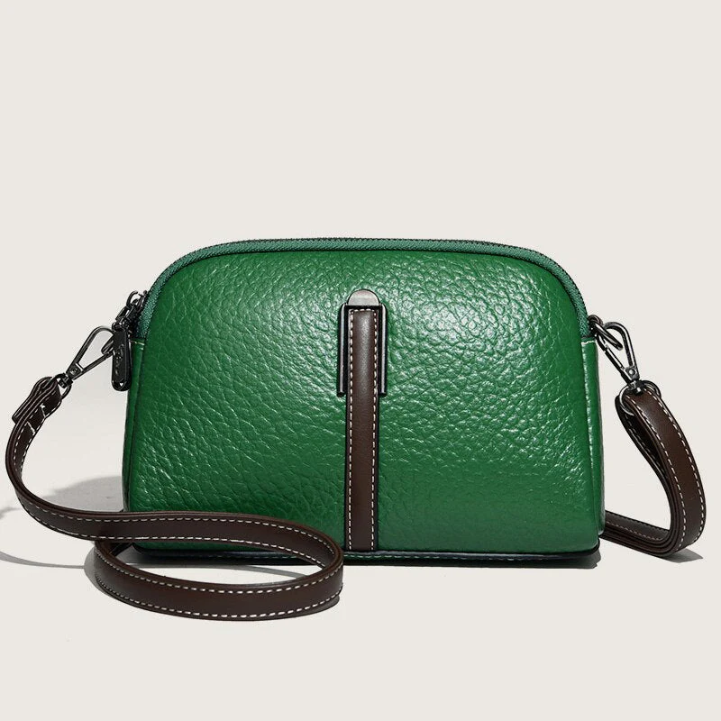 deanwangkt - Cowhide Bag New Crossbody Bags For Women Women's Leather Soft Leather Zero Wallet Fashion Versatile Messenger Bags For - Deanwangkt