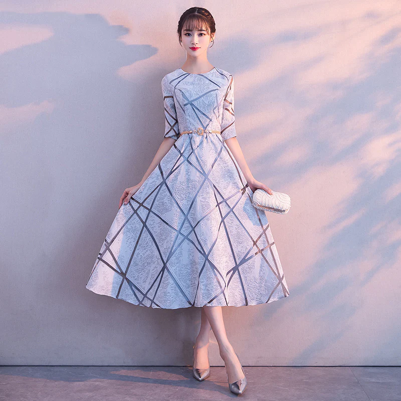 2025 Elegant Wind Dress Wedding Bridesmaid Dress Bridal Dress  New Banquet Ladies Long Party Dress Dress - Deanwangkt