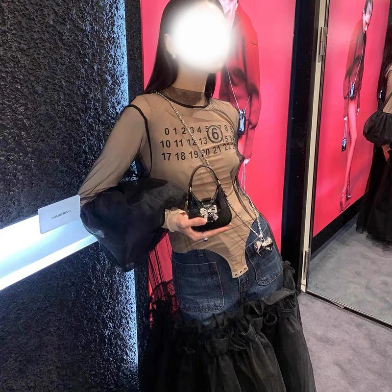 DEANWANGKT 2025 South Korea popular new bow metal buckle mini handbag mouth red envelope earphone bag chain messenger bag bag female - Deanwangkt