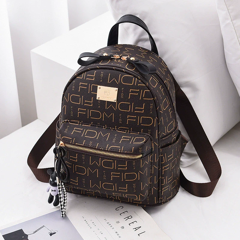 Backpack Women's Bag  New Fashion Commuter School Bag Printing Lightweight Large Capacity Temperament Backpack - Deanwangkt
