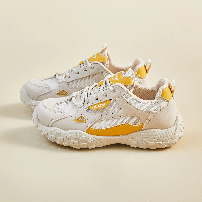 2025 ins Korean version of the new dad shoes girl  summer student sports and leisure street shooting mesh breathability increase Q3001 - Deanwangkt