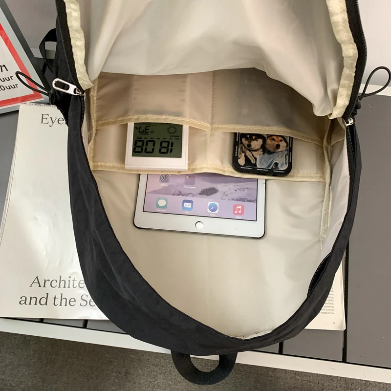 New Japanese Cute Girl Niche Five-Pointed Star Backpack Ins Versatile College Students Bag Female High School Backpack - Deanwangkt