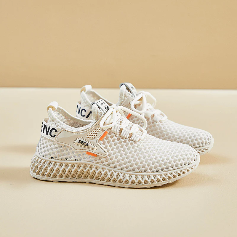 2025 ins Korean version of flying woven shoes popular summer new student sports shoes breathable fitness running casual shoes KT2663 - Deanwangkt