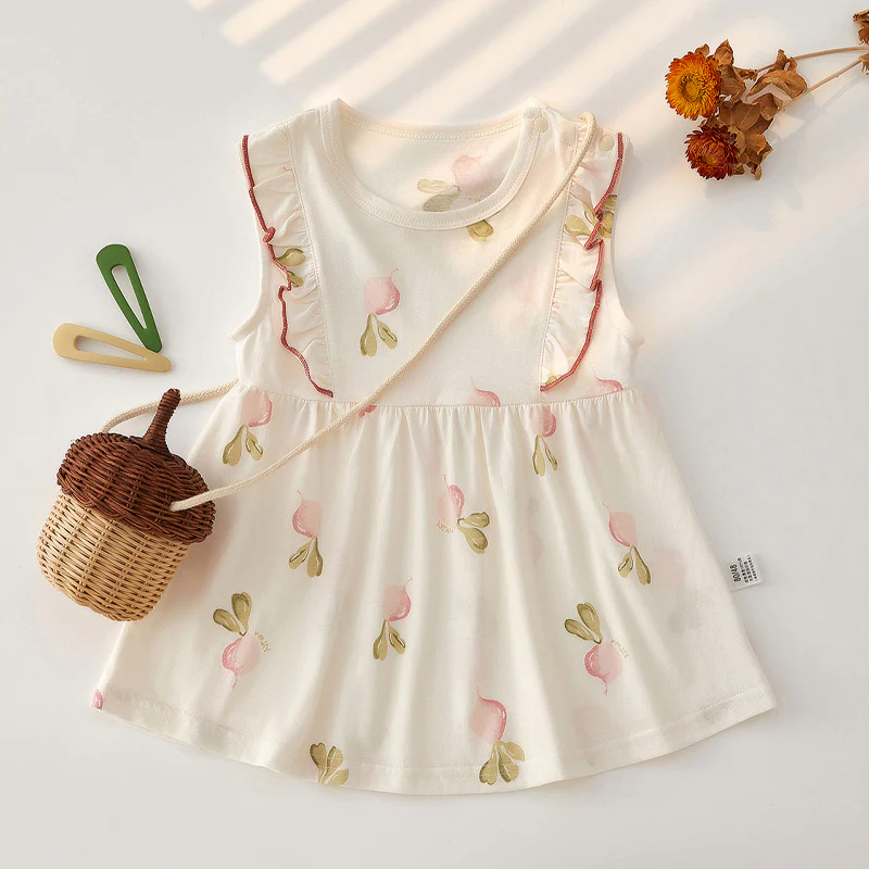 Girl's Dress Baby Summer Clothing Princess Dress Baby Suspender Gauze Dress Girl's Clothes Ins Children's Clothing Kids' Skirt - Deanwangkt