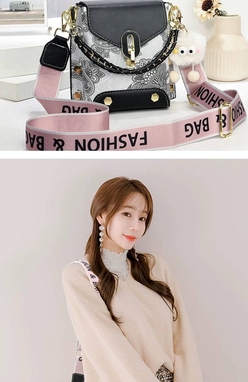 Bag Women's  New Fashion Versatile Diagonal Span Small Square Bag Premium Sense Commuter One Shoulder Crossbody Bag - Deanwangkt